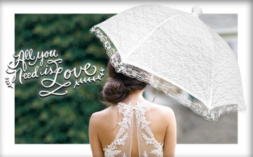 Nuevos paraguas de novia