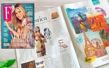 Perletti en la rivista F Magazine