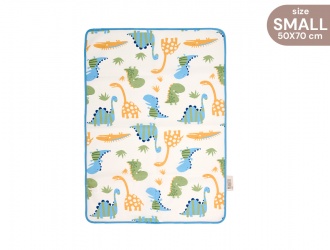 13175<br>Traversa letto imp. 50x70cm tema dinosauri<br>