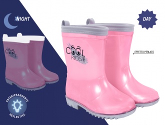 15595<br>Stivaletti perlato rosa Cool Kids Perletti<br>