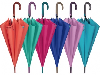 26171<br>Umbrella lady automatic 61/8 solid colours Perletti<br>