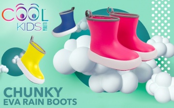 New CHUNCKY style rain boots