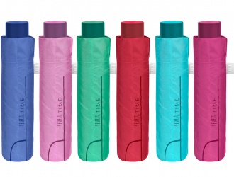 26353<br>Ombrello donna mini manuale tinta unita Perletti<br>