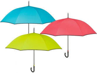 21804<br>Ombrello donna automatico 63/8 light unito+bordino Technology<br>