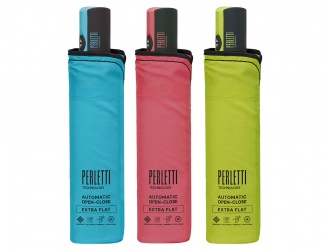 21806<br>Ombrello donna mini a/c 54/6 piatto unito+bordo Technology<br>