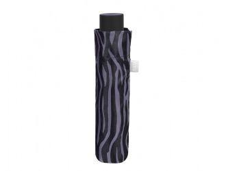 26384<br>Ombrello donna mini manuale zebrato Perletti<br>