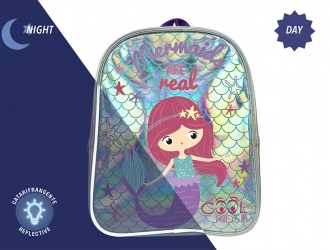 14120<br>Mini backpack mermaid with reflecting details<br>