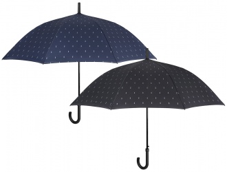 26398<br>Ombrello uomo golf aut. 65/8 geometrico Perletti<br>
